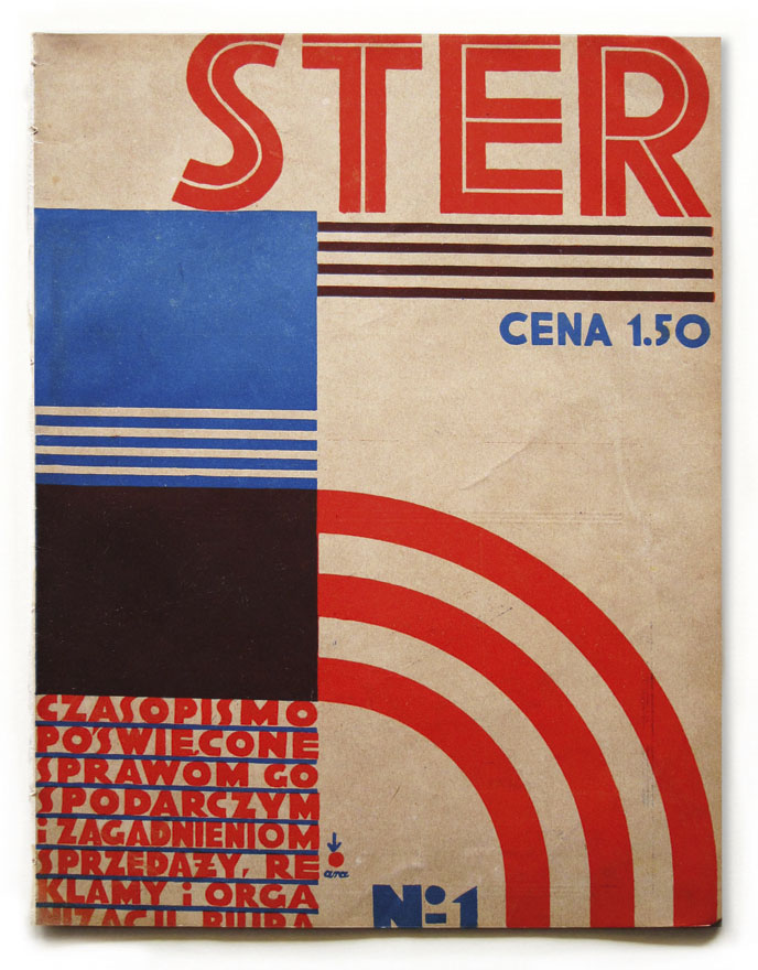 Atelier ARA, Okładka czasopisma „STER”, 1927, nr 1