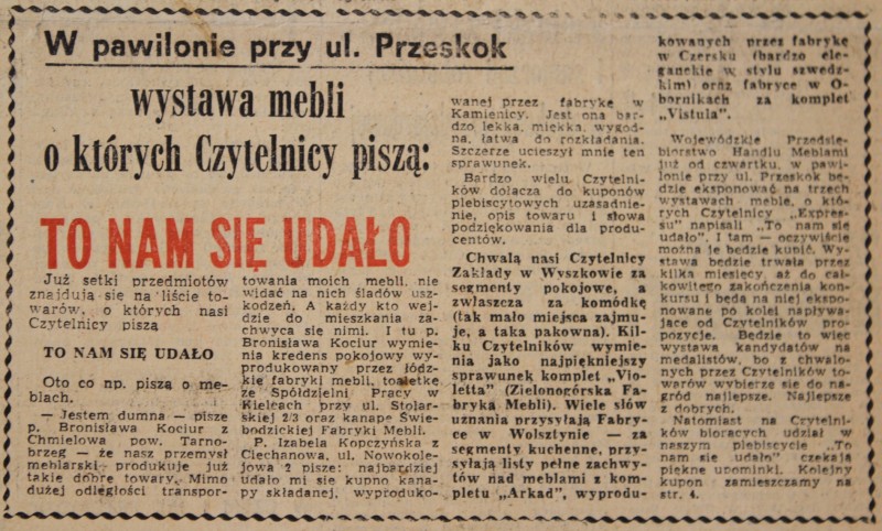 Express Wieczorny, 13 sierpnia 1968 r.