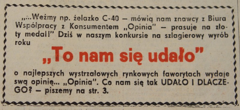 Express Wieczorny, 9 września 1968 r.